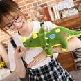 thumbnail image 5 of XIANXIAN Weighted Dinosaur Plush, Weighted Dinosaur Stuffed Animal Soft Stuffed Dino Plushies Triceratops Toy Doll Cute Plushies Gift for Kids Adults 15.7 Inch, 5 of 5