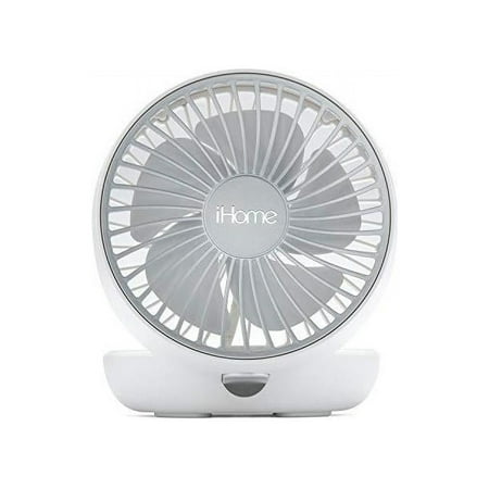 iHome IF100W Compact Air Circular Sound Machine - White