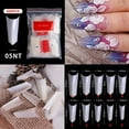 thumbnail image 1 of Fiudx Uñas Francesas Puntiagudas, Uñas de Ataúd Superlargas, Fáciles de Cortar y Pintar, Material Abs Ecológico, Ideal para Decoración de Uñas, Salón de Belleza o Fiestas, Regalo Perfecto para Tus Se, 1 of 3