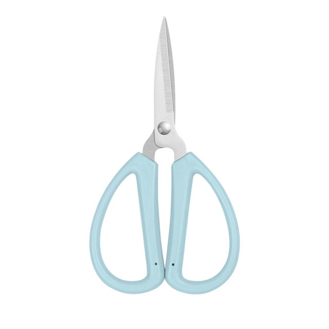 DPTALR Stainless Steel Household Scissors For Office And Study Students Cutting Plastic Handles Cutting Fabrics Cutting Thread Ends Pointed DIY Small Scissors
