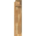 thumbnail image 2 of Ekena Millwork 8"W x 24"D x 36"H Traditional Rough Sawn Craftsman Outlooker, Western Red Cedar, 2 of 4