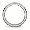 thumbnail image 2 of Titane Rainuré Bord 6mm Poli Bague 9 Taille, 2 of 6