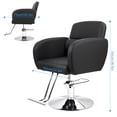 thumbnail image 4 of Hydraulic Hair Salon Chair Swivel Stool, 360-Degree Rotation Height Adjustable Barber Chair, Strong Load Bearing Rolling Swivel Hair Salon Chair with Hydraulic Pump Lanzxjv, 4 of 9