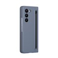 thumbnail image 2 of ShellTech Compatible Slim Case for Galaxy Z Fold 6 Case with Pen & S Pen Holder with Screen Protector Silky Liquid Hard PC Matte,Dark Gray, 2 of 9