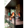 thumbnail image 4 of 1 Light Medium Outdoor Hanging Lantern in Modern-Industrial Style 5.25 inches Wide By 15.75 inches High-Buckeye Bronze Finish-Incandescent Lamping, 4 of 8