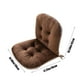 thumbnail image 3 of Cojín de suelo capitoné | Tejido flocado transpirable | Cojín antideslizante para silla de oficina | Cojín ergonómico reclinable para sala de estar, tatami, hogar, escritorio, juegos y meditación, 3 of 6