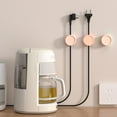 thumbnail image 4 of 3 Pack Cord Organizer Holder,Strong Adhesive Desk Cable Management Magnetic Easy Open,Organize Phone Charging Cords Wire Holder Organizer Neatly for Home,Office,Car,Desk,Nightstand,Clearance, 4 of 6