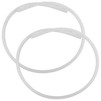 26" 6mm Universal Car Wiper Blade Refill Strip – Silicone, Black, Frameless
