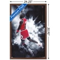 thumbnail image 4 of Michael Jordan - Burst Wall Poster, 22.375" x 34" Framed, 4 of 6