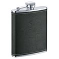 thumbnail image 1 of Visol Eclipse S Black Leather Liquor Flask - 6 ounce, 1 of 1