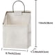 thumbnail image 2 of Bolsa organizadora para colgar en la pared, paquete de 2, almacenamiento para colgar en el armario para el bolsillo (blanco), 2 of 5