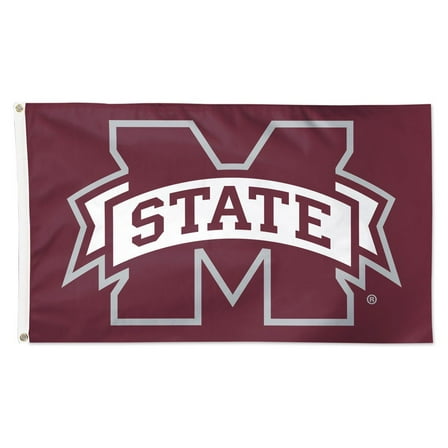 NCAA Mississippi State Logo 3' x 5' Deluxe Flag