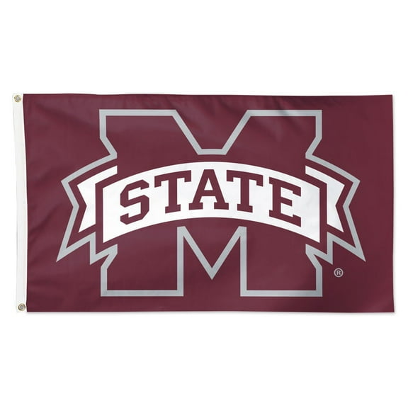 NCAA Mississippi State Logo 3' x 5' Deluxe Flag