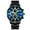 CI135_Black#1, variant on Mens Stainless Steel Adjustable Strap Watches with Large Dial for Daily Work Casual Watches Rose Gold#3