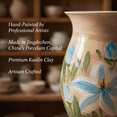 thumbnail image 5 of EFISPSS 8 Inch Blue and White Plumeria Ceramic Vase, Traditional Jingdezhen Hand Painted Flower Vase for Home Decor, 5 of 6