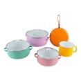 thumbnail image 1 of Batería De Cocina Sofia Rainbow De Peltre 8 Pzas De Colores, 1 of 7