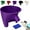 Purple, variant on Flour Funnel for Kitchen Aid Mixer, Kitchen Aid Attachments for Mixers Accessories,Diameter Enables Guided Pouring Tilt-Head,Stand Mixer Attachment, Prevents Spills and Messes(White)