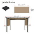 thumbnail image 3 of Quick Setups Replacement Gazebo Top Tear Resistant Windproof Design 190T Polyester Fabric For Outdoor Pergola And Backyard Shade, 3 of 8