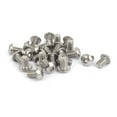 thumbnail image 1 of Unique Bargains 25pcs 1/4'-20x3/8' Stainless Steel Hex Socket Button Head Bolts Screws, 1 of 1