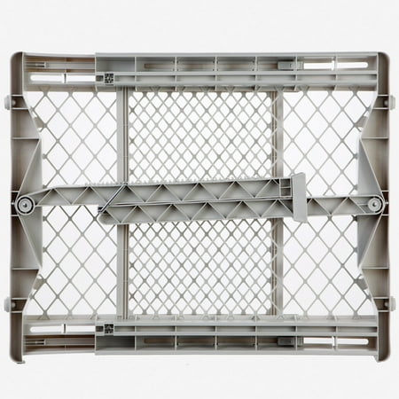 North States Top-Notch Pressure Mounted Pet Gate White 28