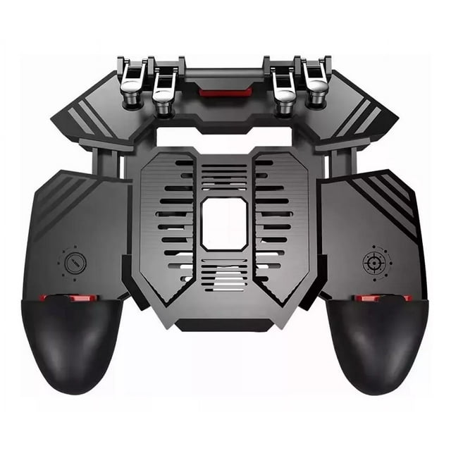 Gamepad 4 Gatillos Ventilador Recargable Control Celular