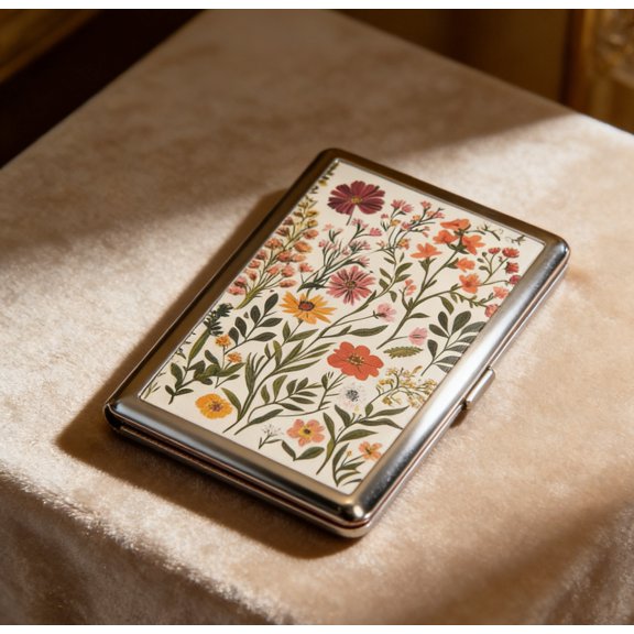 Vintage-Style Versatile Card Cash Case With RFID Protection - Compact RFID Blocking Card Holder, Retro Design, Perfect for Cards & Cash Daily Use for Men & Women, 3*4in