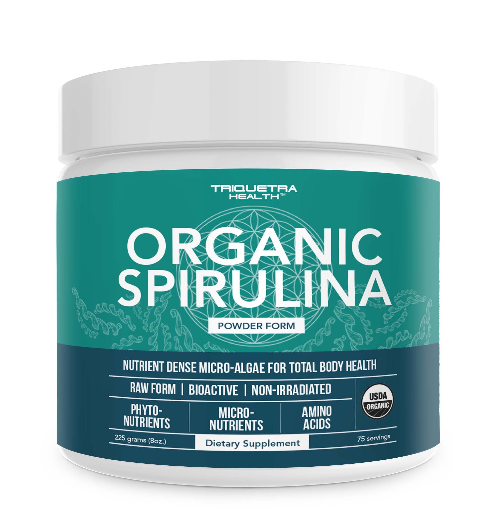 Organic Spirulina Powder 4 Organic Certifications Certified Organic