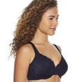 thumbnail image 3 of VANITY FAIR Midnight Black Flattering Lace Underwire Bra, US 36D, UK 36D, NWOT, 3 of 4