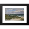 thumbnail image 2 of Theodor Philipsen 18x12 Black Modern Framed Museum Art Print Titled - Liri Island, Italy. Overcast Day (1883), 2 of 5