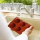thumbnail image 5 of Trio Moldes Silicona Hornear Galletas Redondos 6 Espacios 3p, 5 of 6