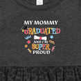 thumbnail image 4 of Inktastic My Mommy Graduated and I'm Super Proud Girls Baby Dress, 4 of 5