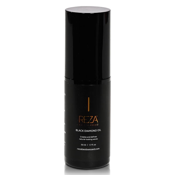 Reza Black Diamond Oil: Aceite para el cabello de lujo que protege y nutre agrega brillo Sin sulfatos Sin parabenos Controla el encrespamiento de forma segura Repara el daño para mujeres y hombres y t