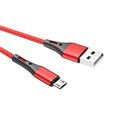 thumbnail image 3 of Sidaley Cable de carga de 1/2 metro, Cable Micro USB, cargador rápido, Cable de datos, Cable trenzado de nailon para teléfono móvil, Teléfono y Comunicación Rojo 1M, 3 of 6