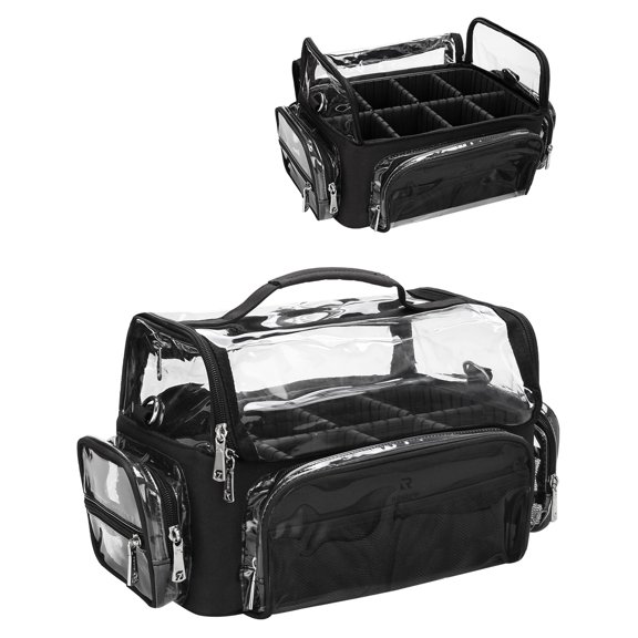 Funda para brochas de maquillaje NAONAYA, extra grande, impermeable, con correa