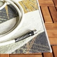thumbnail image 4 of SAFAVIEH Barbados Klara Botanical Indoor/Outdoor Area Rug, Black Green/Gold, 8' x 10'5", 4 of 11