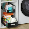 thumbnail image 6 of Under Sink Organizer Pull Out Cabinet with Sliding Drawers Adjustable Height 2 Tier Storage, 6 of 6