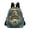 Abstract Clear Cerulean Geometric, variant on JIALIOU Mini Backpack Purse for Women Quilted Casual Daypack Small Travel Shoulder Bag, Abstract Clear Cerulean Geometric