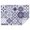 White-184, variant on Rectangle Waterproof Tablecloth 60×84 Inch, Colorful Mix Pattern Reusable Indoor/Outdoor Durable Table Cover for Party Kitchen Dinner Room Decor