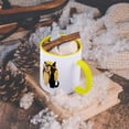 thumbnail image 5 of 3dRose, Halloween Friends, 15oz Two-Tone Yellow Mug, 5 of 7