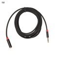 thumbnail image 1 of Braided 3.5mm Male to Female Extension Audio Adapter Cable for Laptop, 1 of 11