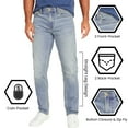 thumbnail image 2 of Men's Stone Washed Stretch Denim Jeans (Sizes, 30-44), 2 of 4