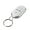 White, variant on 2 PCS Key Finder Locator Find Lost Keys Chain Keychain Whistle Sound Control Whistle Key Finder With Light ,Providing Reminders At Any Time