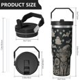 thumbnail image 5 of 1pc Dentist 30oz Tumbler with Straw & Handle - Insulated Stainless Steel Cup | Holiday Gift for Man Women (Christmas, Valentine's, Birthday), 5 of 7