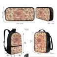 thumbnail image 7 of Yuyamidu Cute Capybara Kids Backpack Set 3Pcs with Lunch Bag Pen Bag Set Portable Lunch Bag Multifunctional Pencil Case Lightweight Casual Daypacks for Elementary School Students, 7 of 7