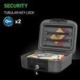 thumbnail image 4 of Caja fuerte SentrySafe CHW20221, ignífuga, impermeable, 8 L, 4 of 6