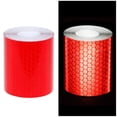 thumbnail image 3 of 2 Pcs Ruban Adhésif 50mm 3 Mètres Ruban Réflecteur Ruban de Sécurité Blanc et Rouge, 3 of 3