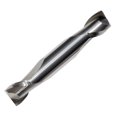 thumbnail image 1 of 3/16" Diameter 2 Flute Double End Stub Carbide End Mill 30° Helix, Bright .375" Flute Length, 2"OAL, 1 of 1