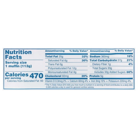 Otis Spunkmeyer Otis Spunkmeyer Muffin, 4 oz