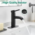 thumbnail image 2 of Grifo de baño VOTON negro monomando negro mate, 2 of 7