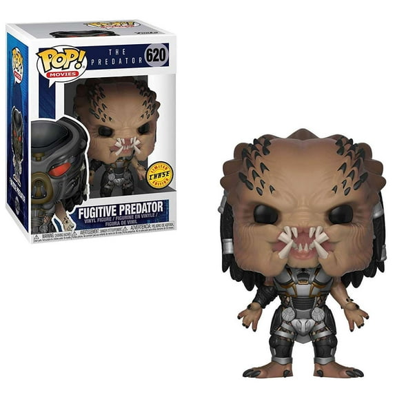 Funko POP! Movies Fugitive Predator Vinyl Figure (Helmet Off, Chase Version)